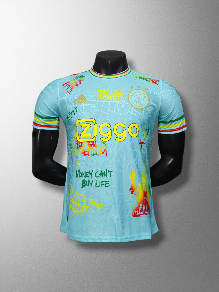 AFC Ajax Bob Marley Shirt – Limited Aqua Edition