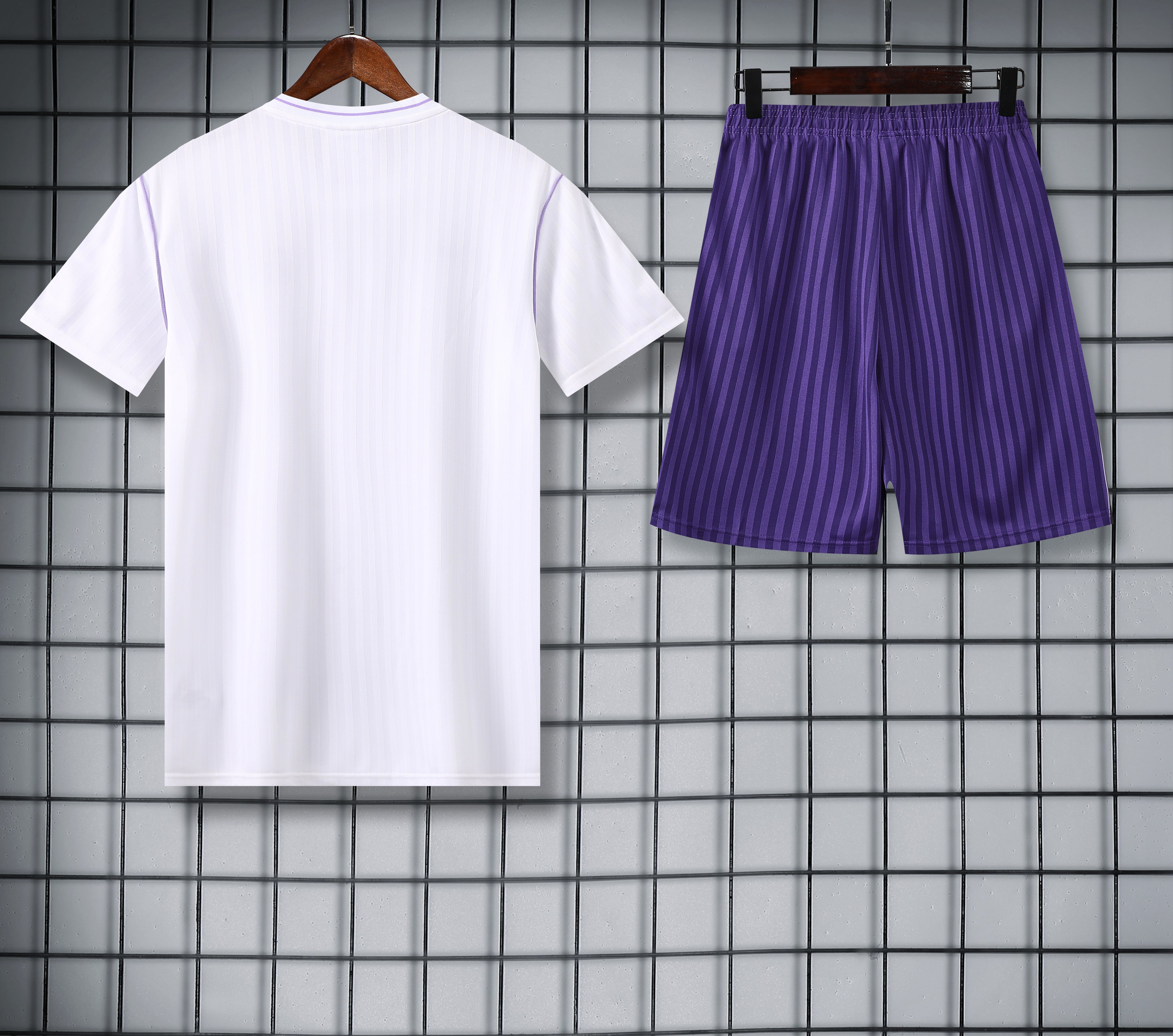Real Madrid CF - Terrace Icons Training Set White/Purple